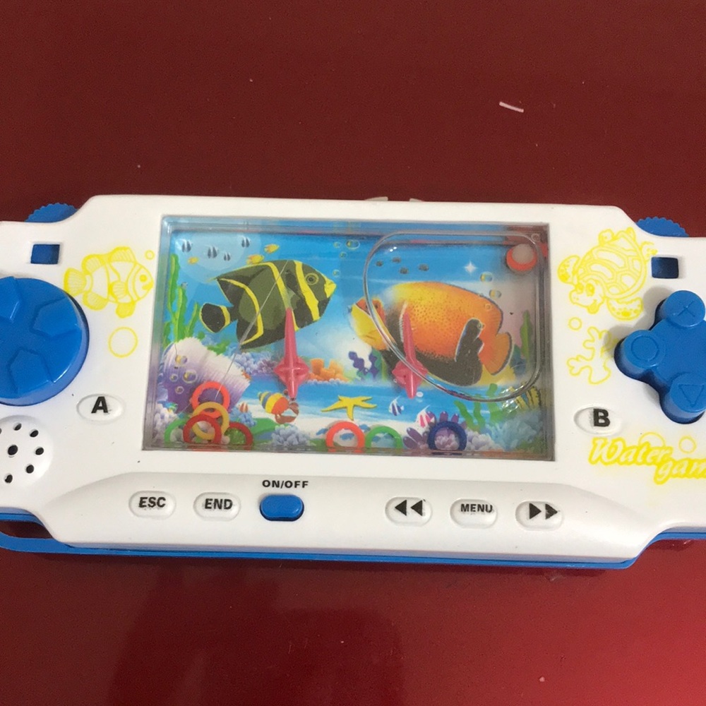 Water video game toy